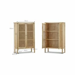 Brand new π Australia Sale - L3 Home Atlanta 2 Door Natural Woven Rattan & Mindi Wood Display Cabinet π― 21 Brand new π Australia Sale - L3 Home Atlanta 2 Door Natural Woven Rattan & Mindi Wood Display Cabinet π― -L3 Home Sales 04e0bde9688f4457a563d83a3cf35622