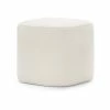 Best Pirce ✨ Australia Sale - L3 Home Podd 40cm Boucle Cream Square Rounded Ottoman Pouf Stool ⭐