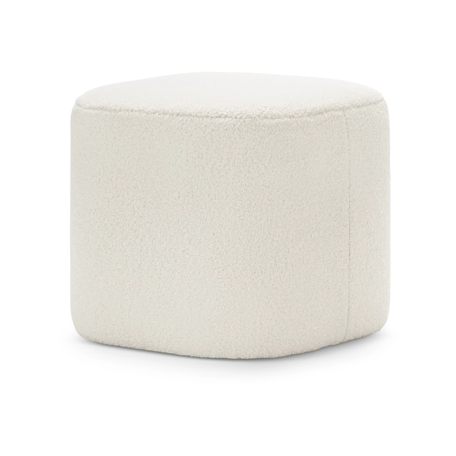 Best Pirce ✨ Australia Sale - L3 Home Podd 40cm Boucle Cream Square Rounded Ottoman Pouf Stool ⭐ 3 Best Pirce ✨ Australia Sale - L3 Home Podd 40cm Boucle Cream Square Rounded Ottoman Pouf Stool ⭐