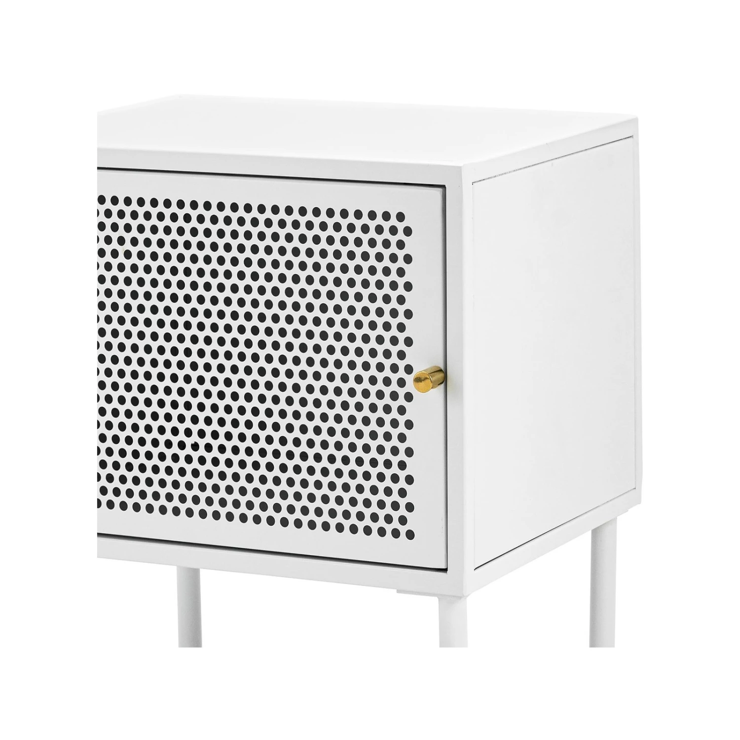 Promo π Australia Only - L3 Home Mesh 1 Door White Steel Side Table Storage Cabinet π 7 Promo π Australia Only - L3 Home Mesh 1 Door White Steel Side Table Storage Cabinet π - Image 5
