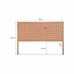 Wholesale 𧨠L3 Home Casey Queen Size Nude Tan Woven Leather Natural Solid Teak Wood Bedhead - To Australia π 17 Wholesale 𧨠L3 Home Casey Queen Size Nude Tan Woven Leather Natural Solid Teak Wood Bedhead - To Australia π -L3 Home Sales 08bf868b7e30492e9c7b0a2a09ecaa3a
