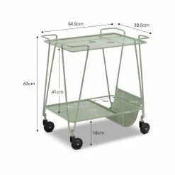 Best deal π Australia Sale - L3 Home Kian Sage Green Steel Bar Cart Drink Trolley β 21 Best deal π Australia Sale - L3 Home Kian Sage Green Steel Bar Cart Drink Trolley β -L3 Home Sales 09af5f65bab3452eb50a633857b0cb43