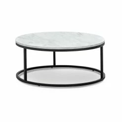 Wholesale 𧨠Australia Sale - L3 Home Khloe White Marble & Black Round Nest Of Coffee Tables π 18 Wholesale 𧨠Australia Sale - L3 Home Khloe White Marble & Black Round Nest Of Coffee Tables π -L3 Home Sales 0a490ef67fdf45f69eba2fd29da74e9e