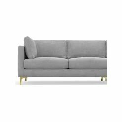 Cheap 🌟 Australia Only - L3 Home Alex 3.5 Seater Dove Grey Fabric Sectional Sofa Light Grey 😍 -L3 Home Sales 0b305a8cecda408ea367268424873435