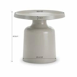 Best Sale π€© Australia Sale - L3 Home Palemo Round Dove Grey Steel Pedestal Tray Side Table Light Grey β¨ 13 Best Sale π€© Australia Sale - L3 Home Palemo Round Dove Grey Steel Pedestal Tray Side Table Light Grey β¨ -L3 Home Sales 0b95dbfe41194d088e7dfd18c645c7c1