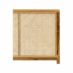 Best deal ❤️ L3 Home Lazie Natural & Teak Woven Rattan Cane Queen Bedhead - To Australia 🥰 -L3 Home Sales 0c86fd57b86c493f8b713d1e025da0a1