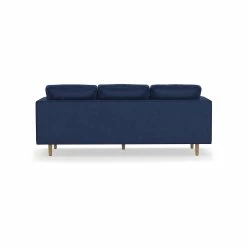 Promo 😉 Australia Sale - L3 Home Kirra 3 Seater Indigo Blue Mid-Century Tufted Velvet Sofa Midnight Blue 💯 -L3 Home Sales 0d780075ca724f759eb08e45059ca75b