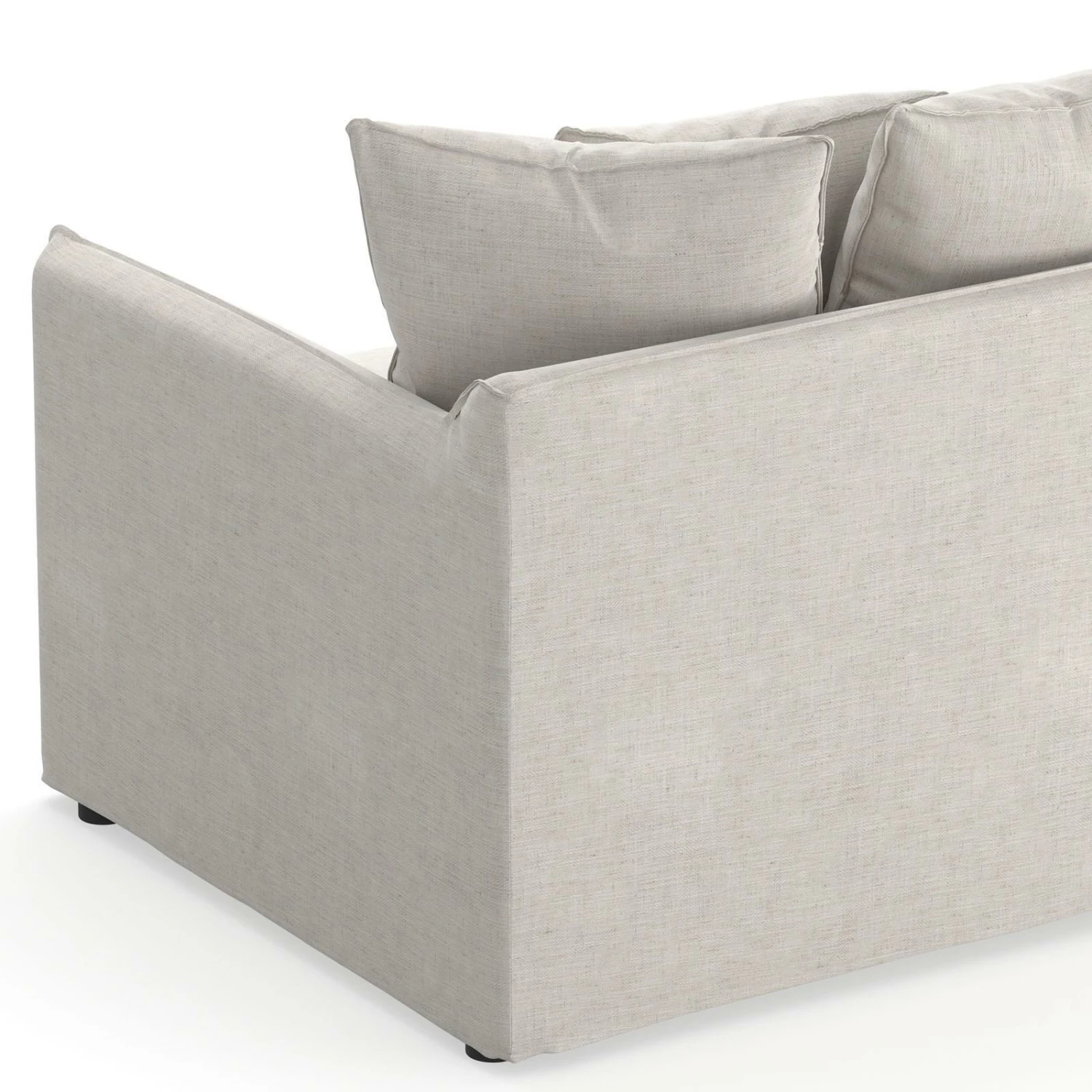 Budget π Australia Sale - L3 Home Palms 3 Seater Natural Linen Feather Filled Slip Cover Sofa β 10 Budget π Australia Sale - L3 Home Palms 3 Seater Natural Linen Feather Filled Slip Cover Sofa β - Image 8