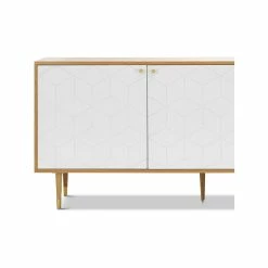 Brand new 💯 Australia Only - L3 Home Hexii Natural Oak & White Sideboard Buffet 😍 -L3 Home Sales 113ef0a598ae4a31bc6d0b5cc5d42279