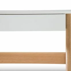 Promo 🥰 Australia Sale - L3 Home Aleksander White & Oak 2 Drawer Writing Desk ⌛ -L3 Home Sales 11fbca744b7f4254b375719657fca124