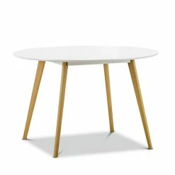 Cheapest 🎁 Australia Sale - L3 Home Line White & Oak Round Dining Table 🛒