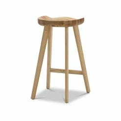 Wholesale 💯 Australia Sale - L3 Home Moku Set Of 2 Natural Solid Ashwood Oak Tractor Seat Barstool 😉 -L3 Home Sales 171c666d0f0240bab6bf79dbf20e1fdc