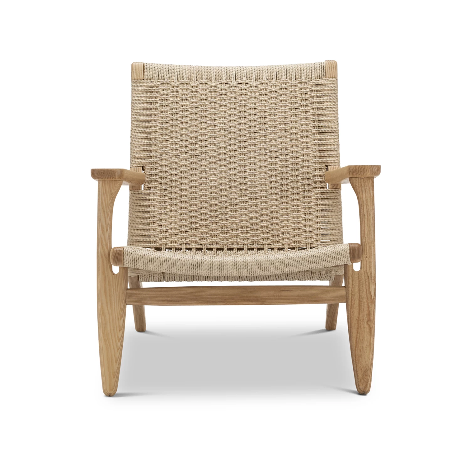Best deal π Australia Only - L3 Home Miles Natural Solid Ashwood Oak Woven Rope Cord Easy Lounge Chair π 4 Best deal π Australia Only - L3 Home Miles Natural Solid Ashwood Oak Woven Rope Cord Easy Lounge Chair π - Image 2