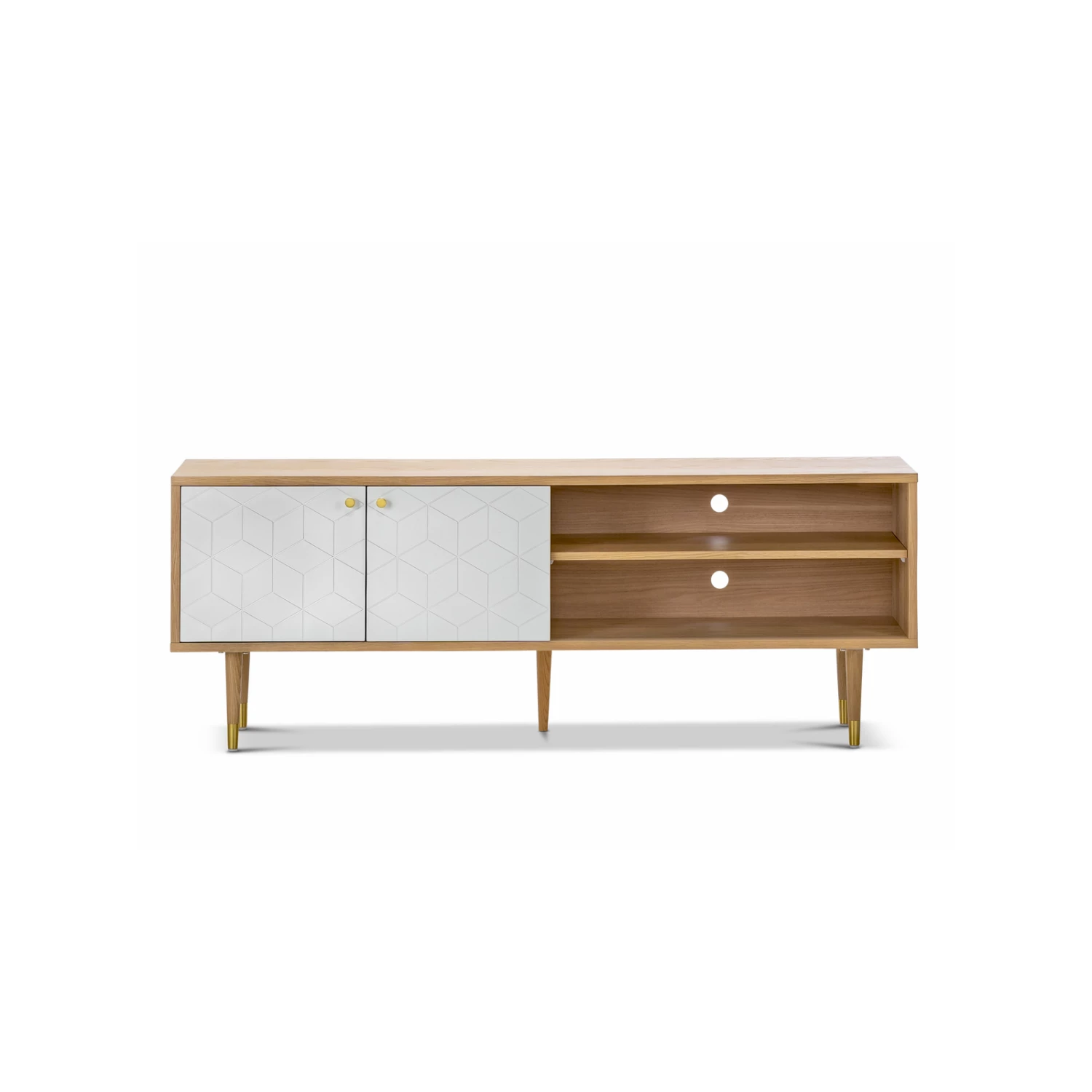 Best Pirce π L3 Home Hexii White & Natural Oak Entertainment Unit - To Australia π₯ 5 Best Pirce π L3 Home Hexii White & Natural Oak Entertainment Unit - To Australia π₯ - Image 3