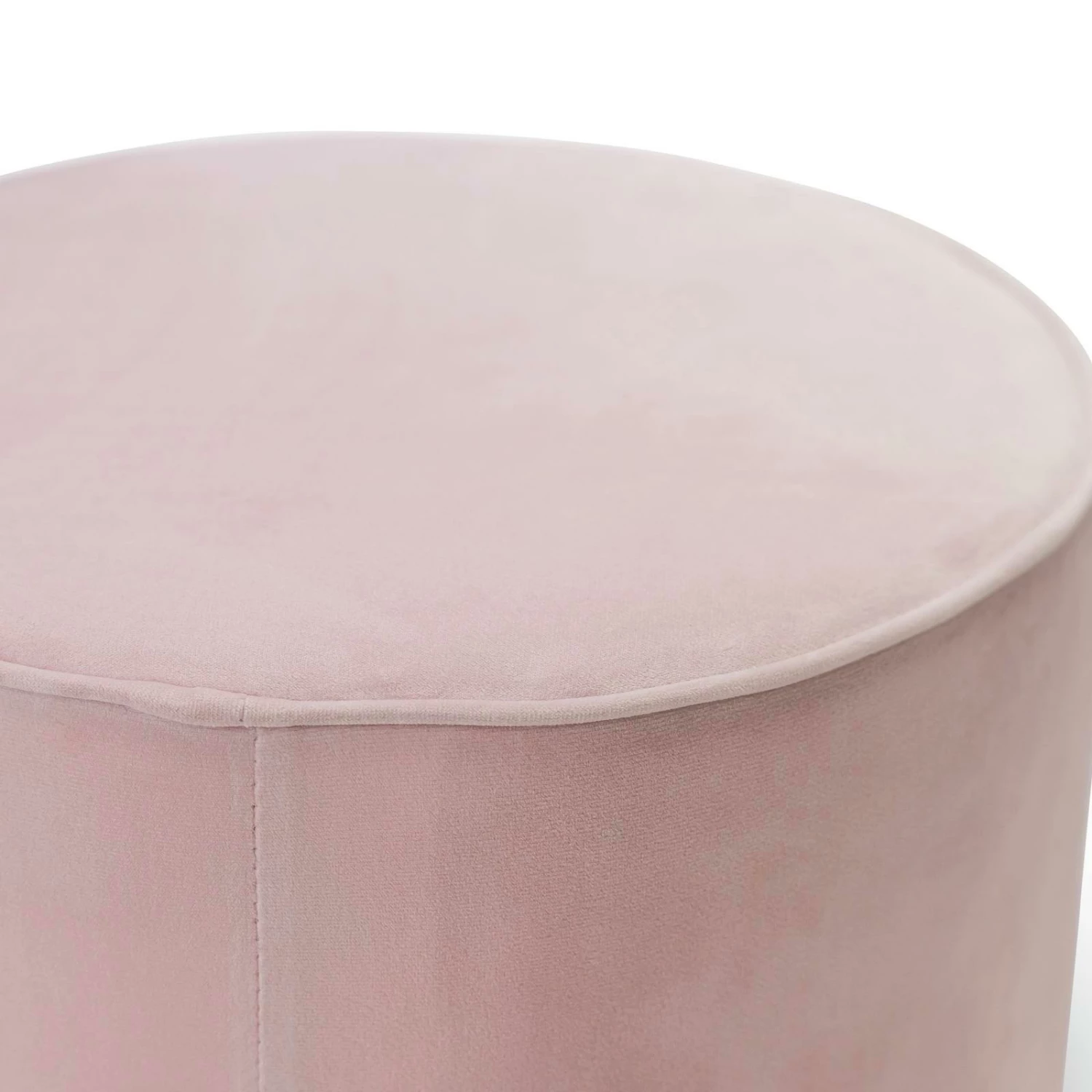 Best Pirce π L3 Home Mila Blush Pink & Gold Velvet Round Ottoman Light Pink - To Australia π 7 Best Pirce π L3 Home Mila Blush Pink & Gold Velvet Round Ottoman Light Pink - To Australia π - Image 5
