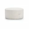 Best Sale ❤️ Australia Only - L3 Home Halle Bouclé Cream Wool Medium 70cm Round Ottoman Pouf 👍 -L3 Home Sales 24cbd23ec2974f4b9e35f6e1d517a5b9