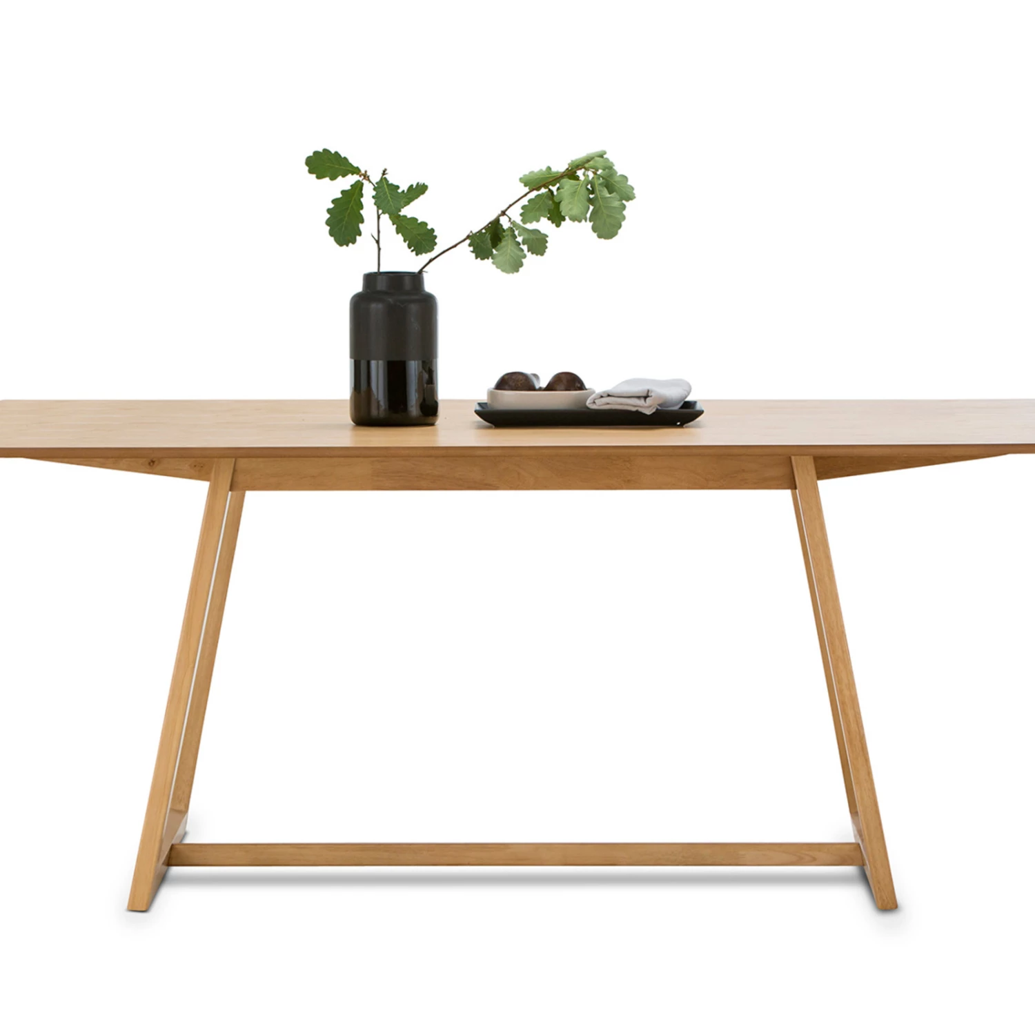 Best Pirce ⭐ Australia Sale - L3 Home Manhattan 5 Piece Natural Oak Dining Set With Replica Black Padded Eames Chairs ✔️ 5 Best Pirce ⭐ Australia Sale - L3 Home Manhattan 5 Piece Natural Oak Dining Set With Replica Black Padded Eames Chairs ✔️ - Image 3