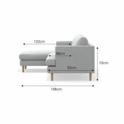 Top 10 π L3 Home Taylor Cloud Grey 3 Seater Fabric Sofa With Left Chaise Lounge Light Grey - To Australia π 21 Top 10 π L3 Home Taylor Cloud Grey 3 Seater Fabric Sofa With Left Chaise Lounge Light Grey - To Australia π -L3 Home Sales 2c759ead93a44163bd69cd74487750e9