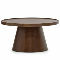 Buy ❤️ L3 Home Adan Walnut Round Coffee Table - To Australia 😉