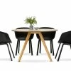 Promo β L3 Home Milari 5 Piece Round Natural Oak Dining Set With Replica Black Hay Scoop Chairs - To Australia π₯ 1 Promo β L3 Home Milari 5 Piece Round Natural Oak Dining Set With Replica Black Hay Scoop Chairs - To Australia π₯ -L3 Home Sales 351605937e684b78b23d940242a29897