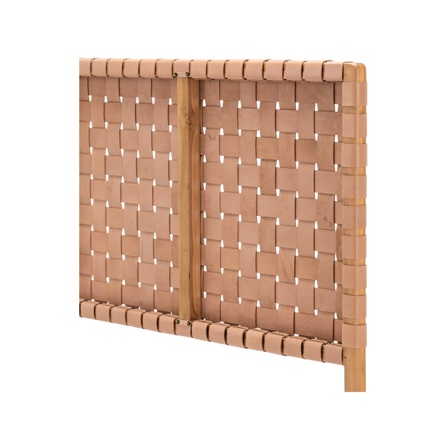 Wholesale 𧨠L3 Home Casey Queen Size Nude Tan Woven Leather Natural Solid Teak Wood Bedhead - To Australia π 8 Wholesale 𧨠L3 Home Casey Queen Size Nude Tan Woven Leather Natural Solid Teak Wood Bedhead - To Australia π - Image 6