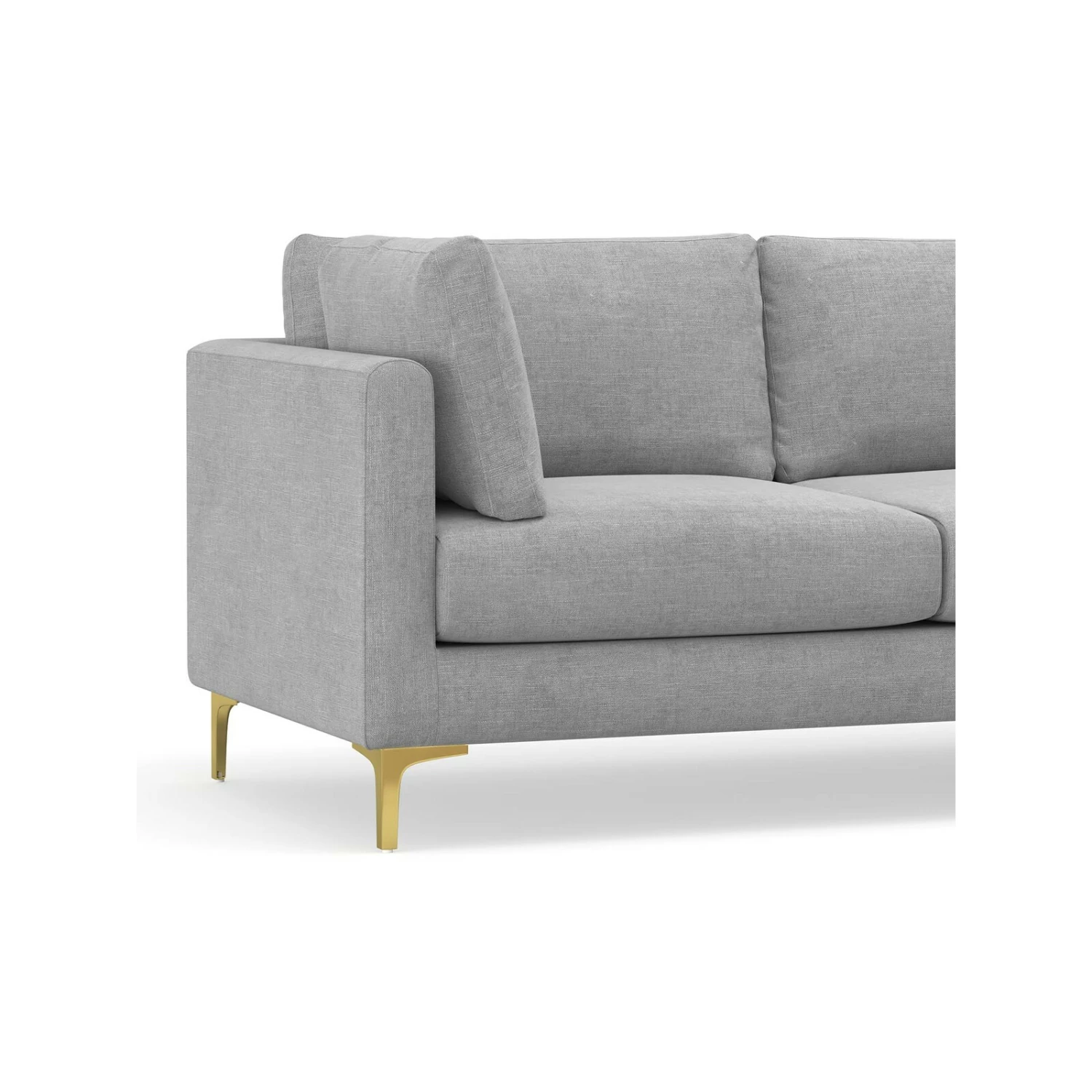 Cheap π Australia Only - L3 Home Alex 3.5 Seater Dove Grey Fabric Sectional Sofa Light Grey π 9 Cheap π Australia Only - L3 Home Alex 3.5 Seater Dove Grey Fabric Sectional Sofa Light Grey π - Image 7