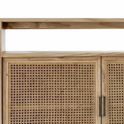Best Pirce 🥰 Australia Only - L3 Home Atlanta Rattan & Mindi Wood Sideboard Buffet Natural 💯 -L3 Home Sales 3b7588803b1a4f72ac5bc7c47768c808