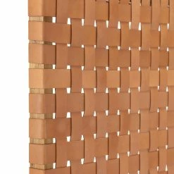 Hot Sale 🎁 Australia Only - L3 Home Lazie King Size Teak & Natural Tan Leather Bedhead 🔥 -L3 Home Sales 3cfebe120d584fc581aadefeff08214c