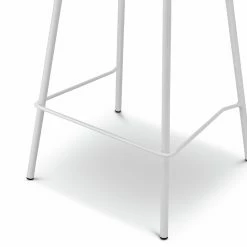 Deals 💯 L3 Home Sadel Set Of 2 65cm Grey Fabric High Back Barstools With White Steel Legs - To Australia 🤩 -L3 Home Sales 3e9d6c8a97274796b59f4b3e9227c5b0