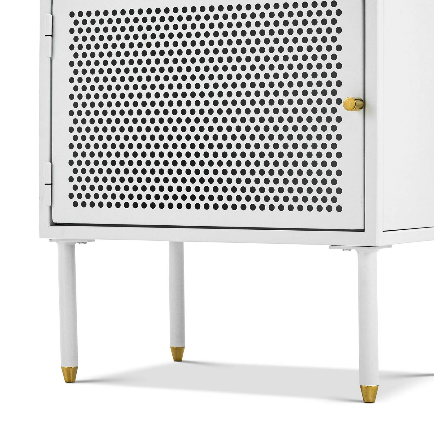 Promo π Australia Only - L3 Home Mesh 1 Door White Steel Side Table Storage Cabinet π 8 Promo π Australia Only - L3 Home Mesh 1 Door White Steel Side Table Storage Cabinet π - Image 6