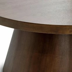 Buy ❤️ L3 Home Adan Walnut Round Coffee Table - To Australia 😉 -L3 Home Sales 47960f3c654e4e1994828217e523a9ad