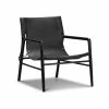 Outlet 🔔 Australia Only - L3 Home Norah Leather Sling Armchair In All Black With Solid Teak Wood 🤩 -L3 Home Sales 4846ceda8ae848188ff88b773702de6f