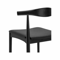 Hot Sale 👏 Australia Only - L3 Home Elba Set Of 2 Black Solid Ashwood Oak Dining Chair 💯 -L3 Home Sales 484c784fb03c47f29093c607857d544f