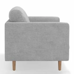 Best Sale 😉 Australia Sale - L3 Home Kirra 3 Seater Dove Grey Mid-Century Tufted Fabric Sofa Light Grey 😀 -L3 Home Sales 4b557b14ead04926af772fcc94bd2c85