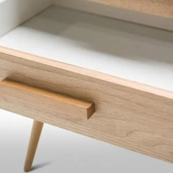 Best reviews of ❤️ Australia Sale - L3 Home Myst White & Oak 2 Drawer Bedside Table 🌟 -L3 Home Sales 4da87bb4407c4f68af9a5d4ae07f608e