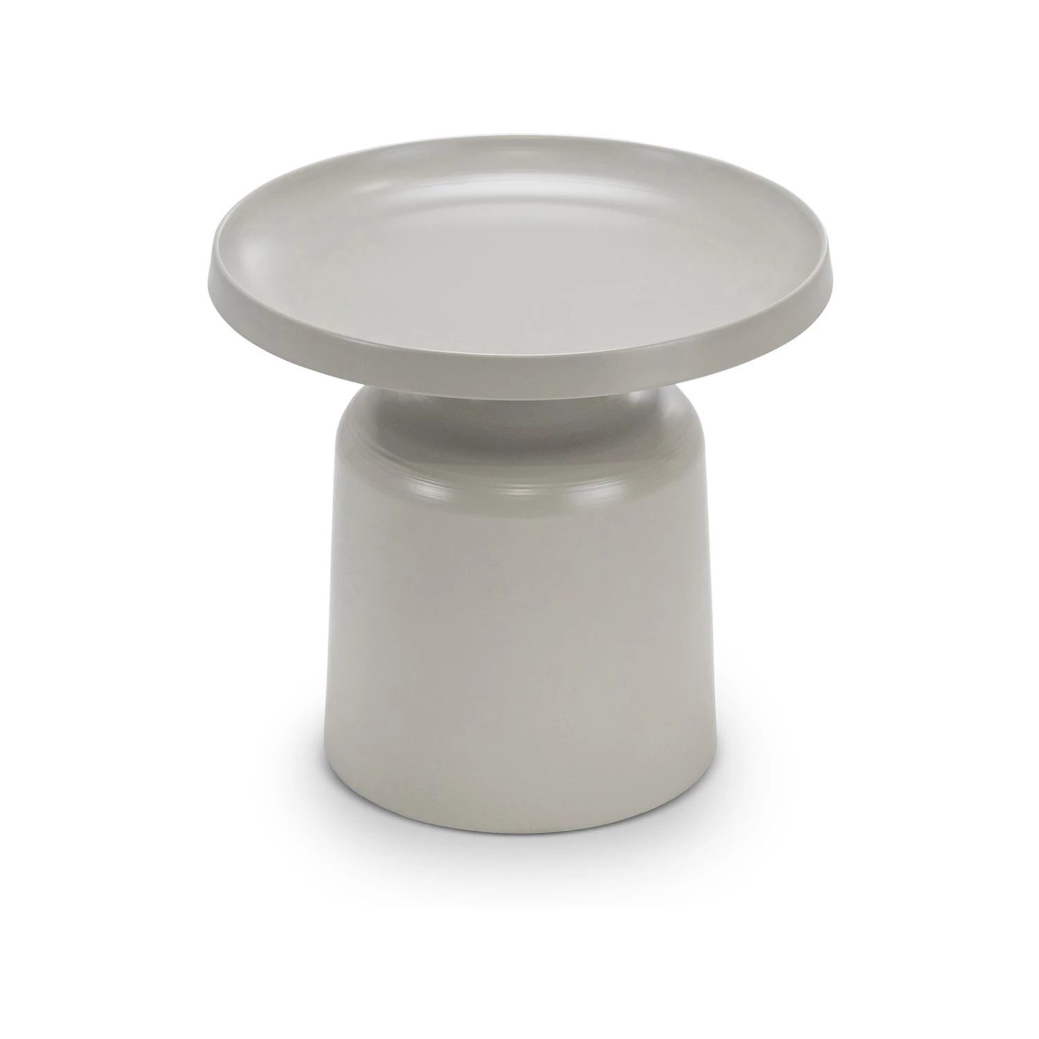 Best Sale π€© Australia Sale - L3 Home Palemo Round Dove Grey Steel Pedestal Tray Side Table Light Grey β¨ 4 Best Sale π€© Australia Sale - L3 Home Palemo Round Dove Grey Steel Pedestal Tray Side Table Light Grey β¨ - Image 2