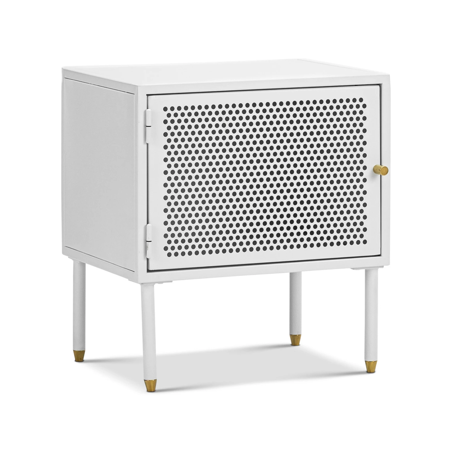 Promo π Australia Only - L3 Home Mesh 1 Door White Steel Side Table Storage Cabinet π 3 Promo π Australia Only - L3 Home Mesh 1 Door White Steel Side Table Storage Cabinet π