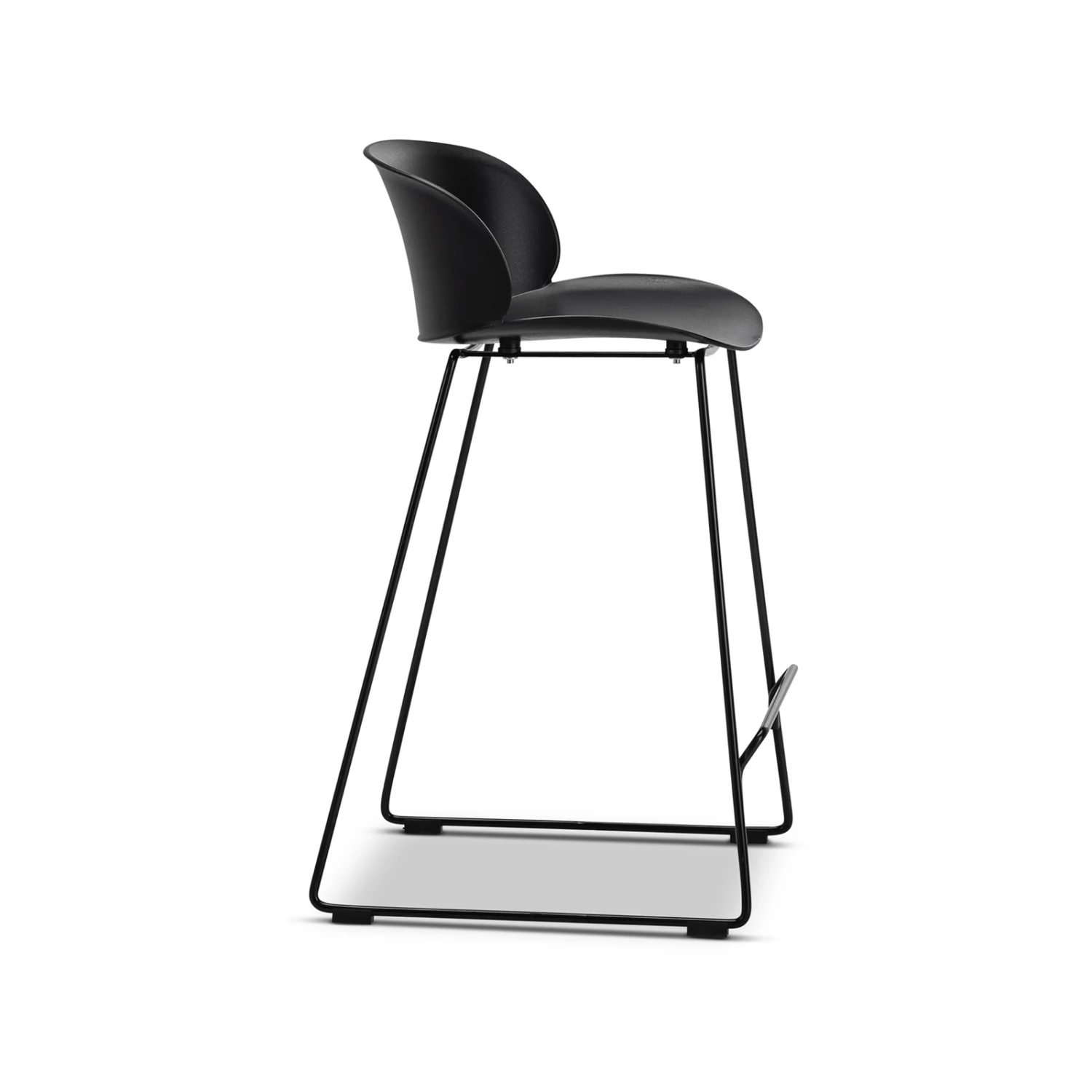 Cheap π₯ L3 Home Koa Set Of 2 Black High Back Sled Barstools With Steel Legs - To Australia β 6 Cheap π₯ L3 Home Koa Set Of 2 Black High Back Sled Barstools With Steel Legs - To Australia β - Image 4