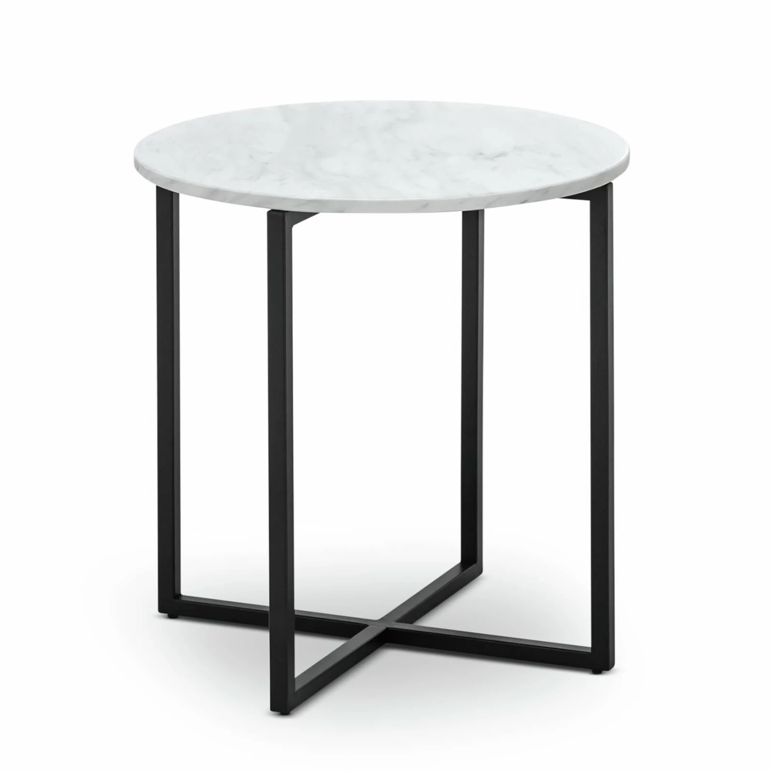 New π Australia Sale - L3 Home Ellie White Marble & Black Round Side Table β¨ 4 New π Australia Sale - L3 Home Ellie White Marble & Black Round Side Table β¨ - Image 2