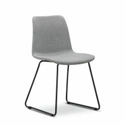 Outlet 💯 Australia Only - L3 Home Sadel Set Of 2 Grey Fabric Dining Chairs 🔥