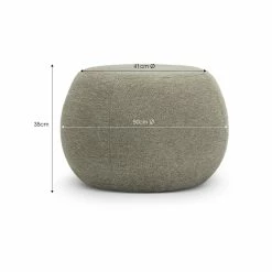 Cheapest ⌛ Australia Only - L3 Home Venus 50cm Light Moss Green Pouf Ottoman Olive 🥰 -L3 Home Sales 5a047ae8348a43b6936b1012d10b4dd9