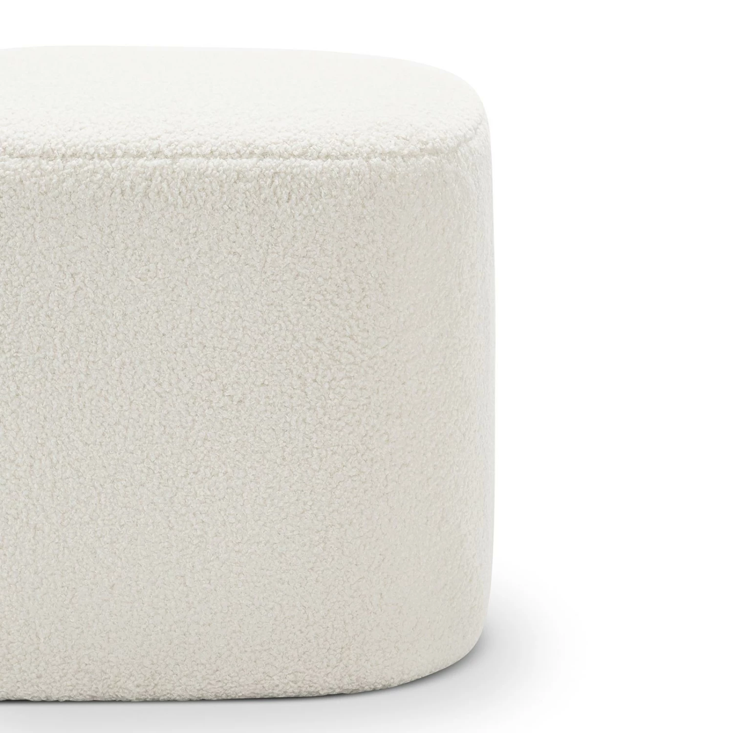Best Pirce ✨ Australia Sale - L3 Home Podd 40cm Boucle Cream Square Rounded Ottoman Pouf Stool ⭐ 8 Best Pirce ✨ Australia Sale - L3 Home Podd 40cm Boucle Cream Square Rounded Ottoman Pouf Stool ⭐ - Image 6