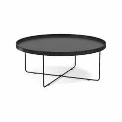 Best deal 🔔 Australia Only - L3 Home Black Contemporary 90cm Tray Coffee Table With Steel Legs 😉 -L3 Home Sales 5f905765ad754228b64a0a1a9af9b215