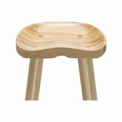 Wholesale 💯 Australia Sale - L3 Home Moku Set Of 2 Natural Solid Ashwood Oak Tractor Seat Barstool 😉 -L3 Home Sales 6010362739d644efbd1263eb45f726f3