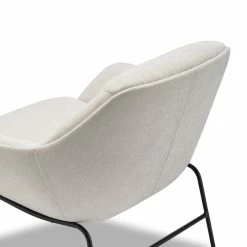 Discount 😉 L3 Home Mii Pearl White Designer Occasional Lounge Fabric Armchair - To Australia 😀 -L3 Home Sales 62aaddc72faf49969d7d78d6349bdeab