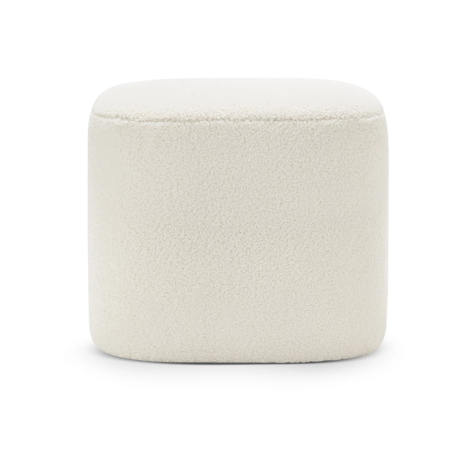 Best Pirce ✨ Australia Sale - L3 Home Podd 40cm Boucle Cream Square Rounded Ottoman Pouf Stool ⭐ 4 Best Pirce ✨ Australia Sale - L3 Home Podd 40cm Boucle Cream Square Rounded Ottoman Pouf Stool ⭐ - Image 2
