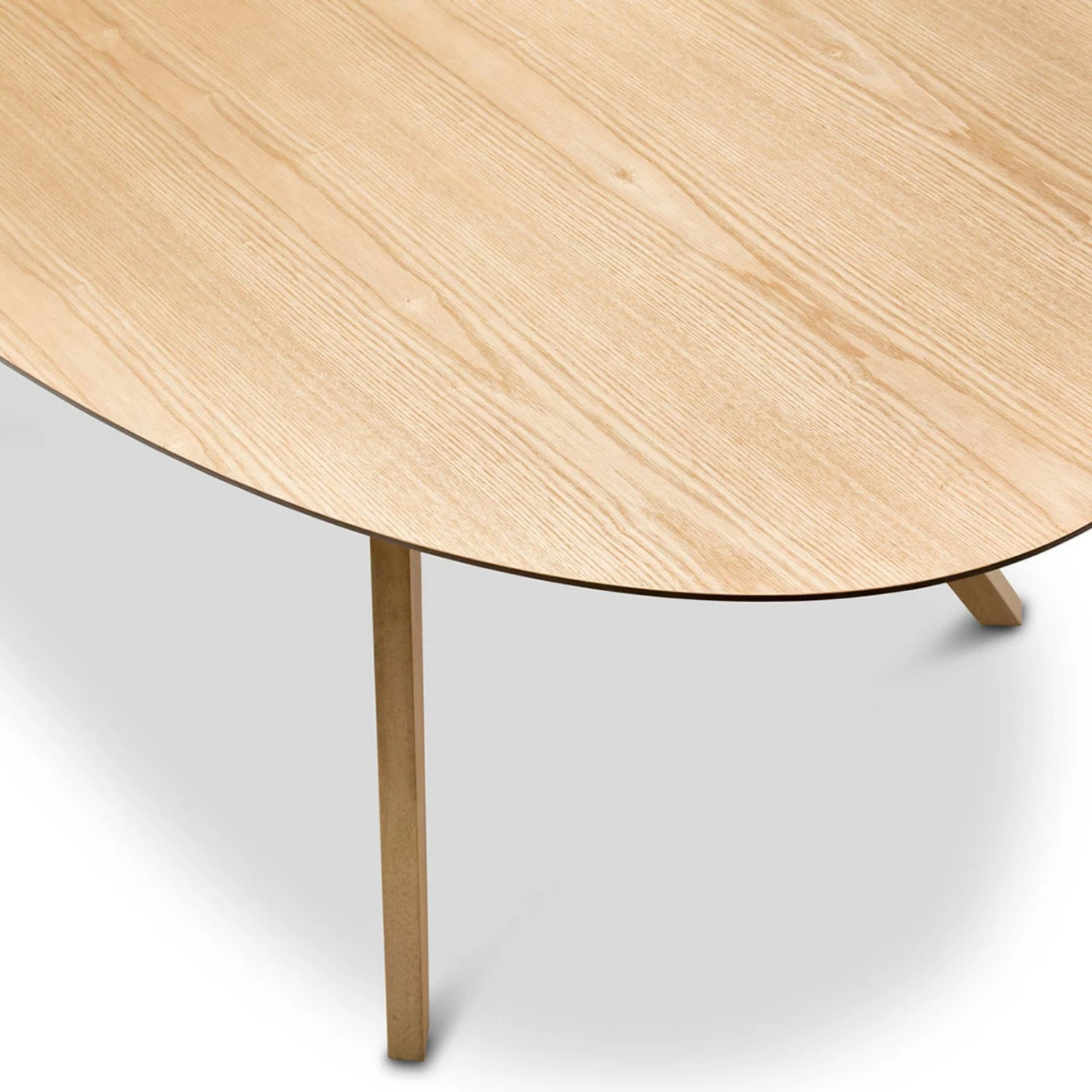 Discount π L3 Home Carol 5 Piece Natural Oak Dining Set With Replica White Eames Chairs - To Australia π 5 Discount π L3 Home Carol 5 Piece Natural Oak Dining Set With Replica White Eames Chairs - To Australia π - Image 3