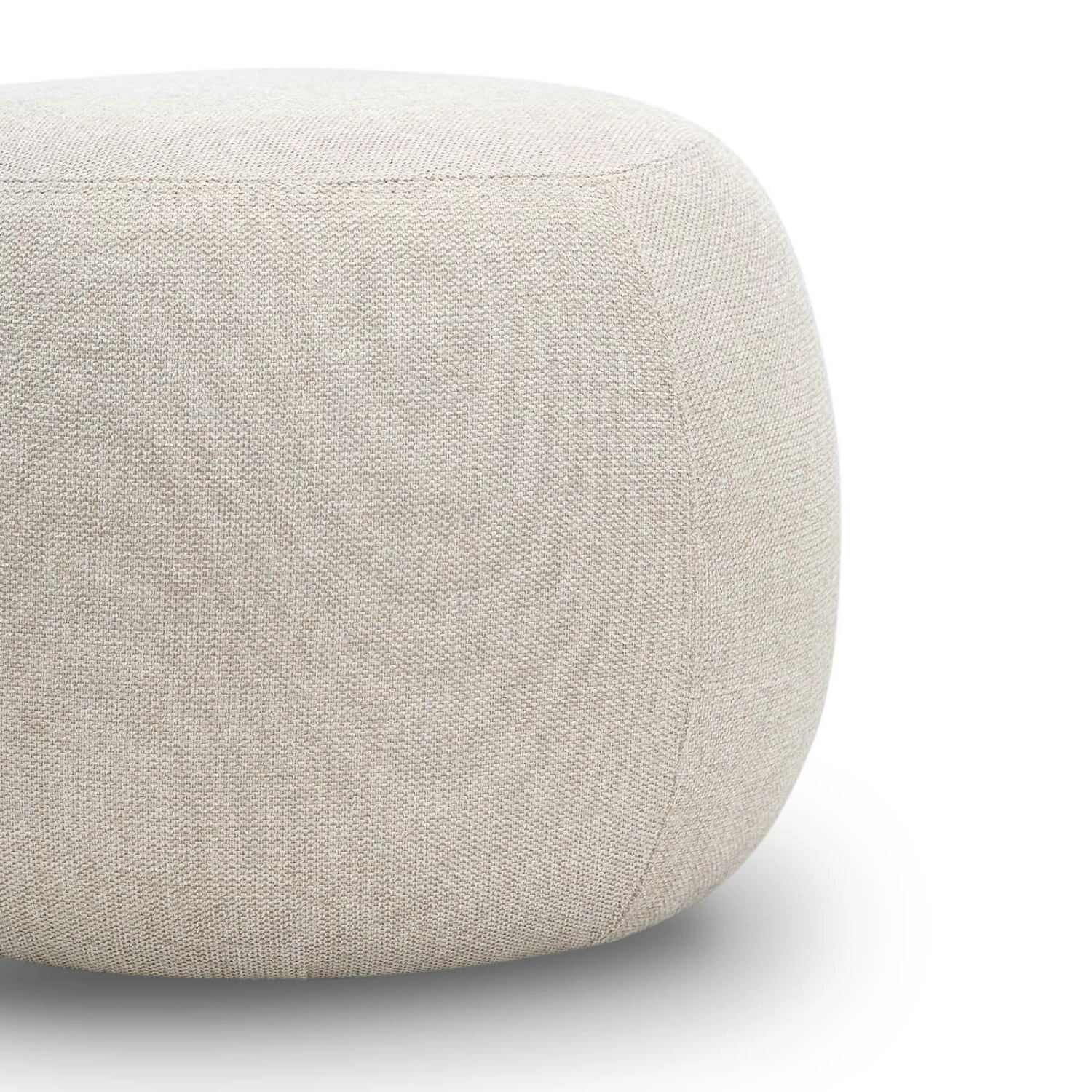 New π Australia Sale - L3 Home Venus Light Beige Round Ottoman Pouf π 7 New π Australia Sale - L3 Home Venus Light Beige Round Ottoman Pouf π - Image 5