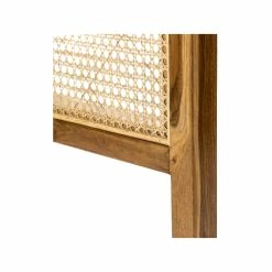 Best deal ❤️ L3 Home Lazie Natural & Teak Woven Rattan Cane Queen Bedhead - To Australia 🥰 -L3 Home Sales 6660f92d25a348288246fb4d9769749e