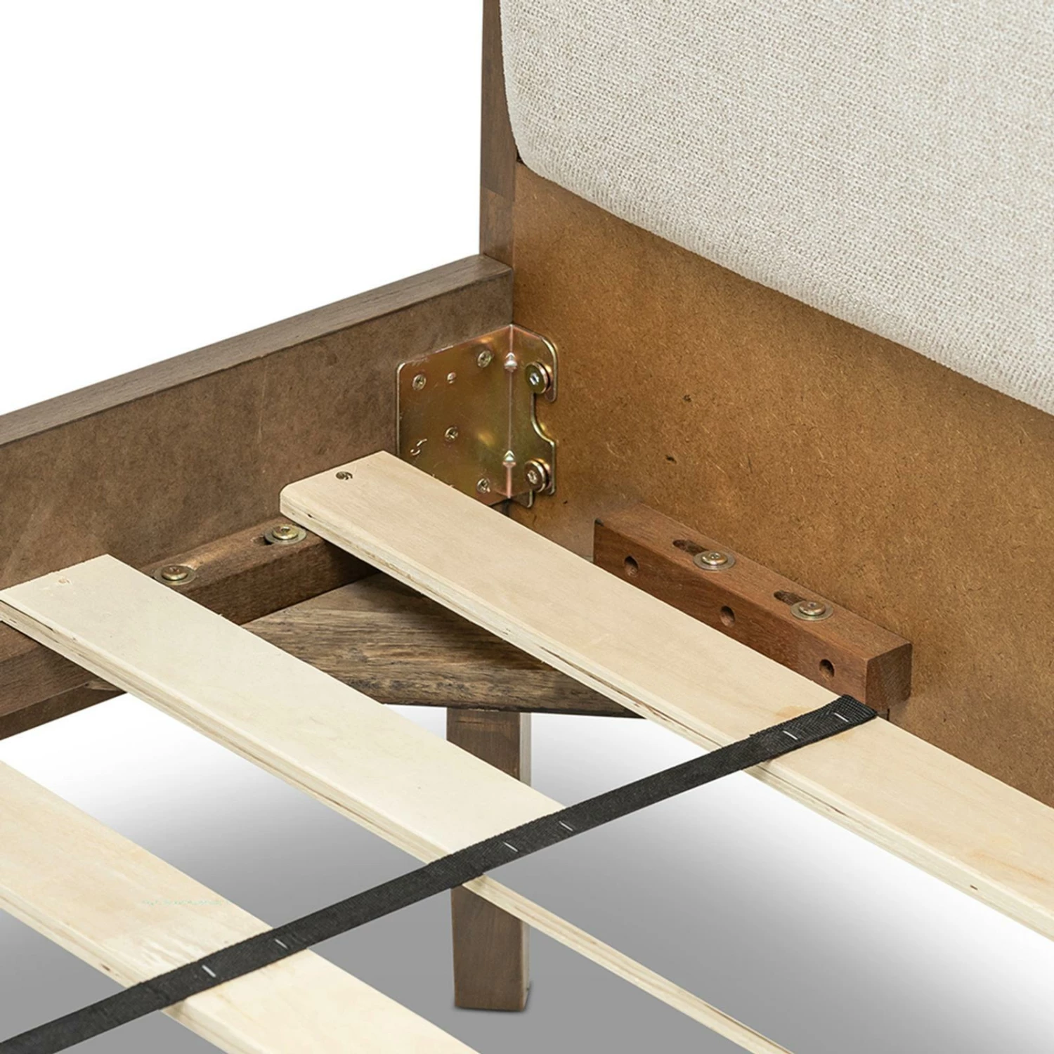 Best deal β Australia Only - L3 Home Stella Light Beige Upholstered Walnut Queen Bed Frame Brown π₯ 9 Best deal β Australia Only - L3 Home Stella Light Beige Upholstered Walnut Queen Bed Frame Brown π₯ - Image 7